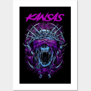 KANSAS BAND Posters and Art